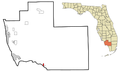 Collier County Florida Incorporated and Unincorporated areas Everglades Highlighted